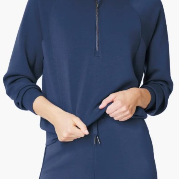 SPANX AirEssentials Half Zip Sweatshirt NEW - Picture 4 of 4